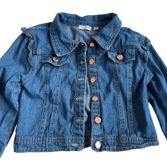 Nanette Lepore girls denim jean jacket - Picture 4 of 5
